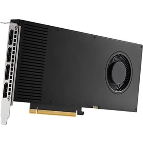 PNY NVIDIA RTX A4000 PROFESSIONAL GRAPHICS CARD. PCI-EXPRESS x16 Gen 4.0; 16 GB GDDR6 ECC 256-bit; 4x DP 1.4a; Nvlink Support;